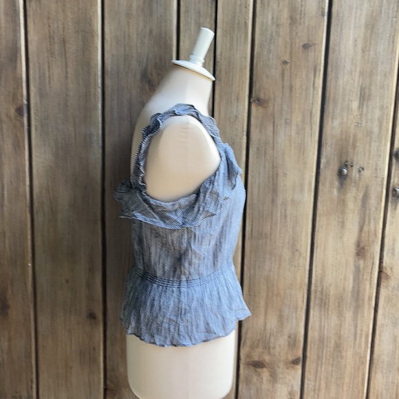 7 for All Mankind • Gingham peplum tank top - Picture 4 of 11